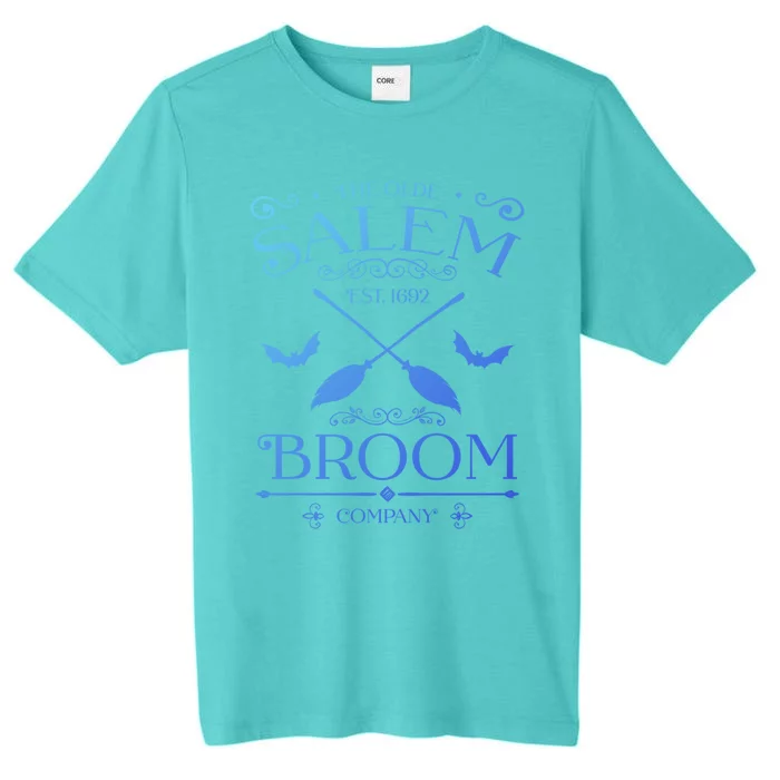 Basic Witch Salem Broom Company Halloween Witches Spell Funny Gift ChromaSoft Performance T-Shirt