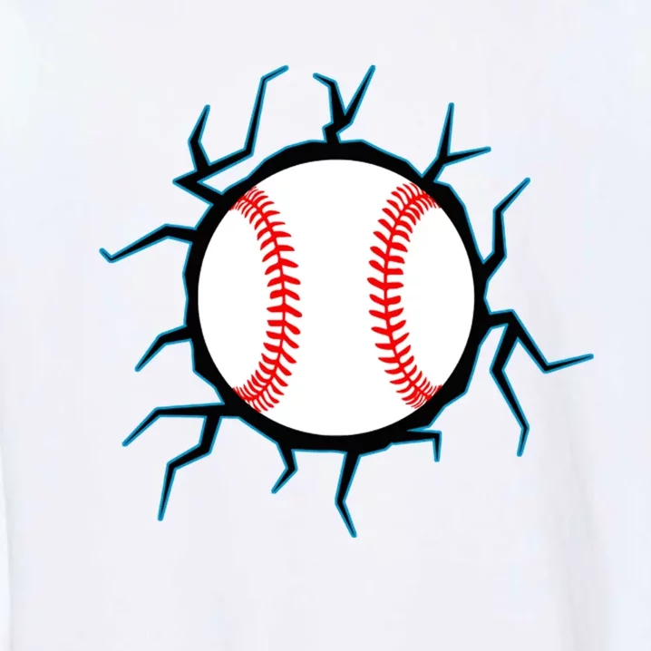 Baseball Window Smash Garment-Dyed Sweatshirt