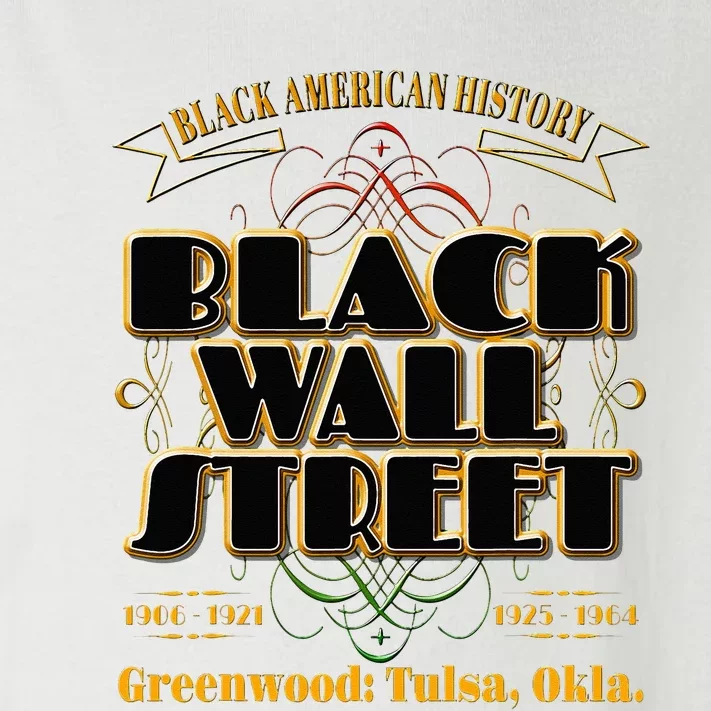 Black Wall Street Greenwood Tulsa Oklahoma Black Wall Street Toddler Long Sleeve Shirt