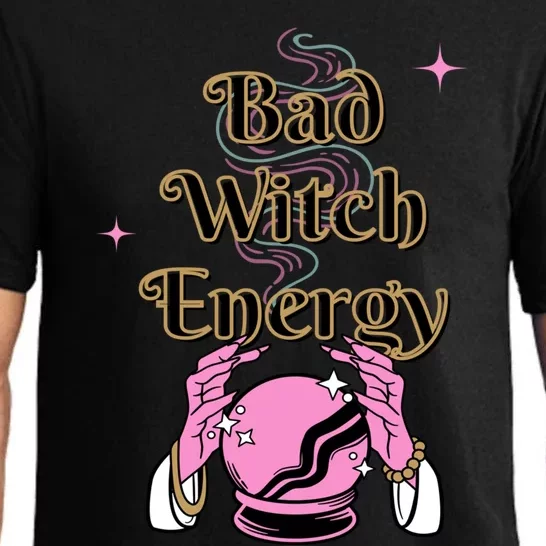 Bad Witch Spooky Halloween Adult Graphic Energy Cool Gift Pajama Set