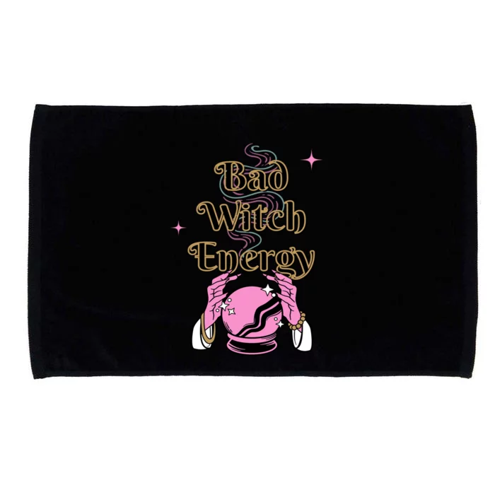 Bad Witch Spooky Halloween Adult Graphic Energy Cool Gift Microfiber Hand Towel