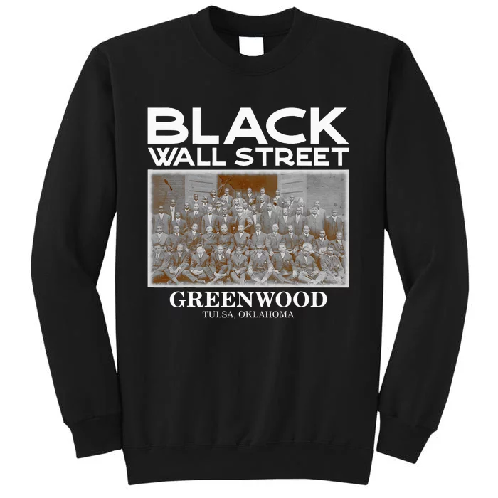 Black Wall Street Vintage History Black Success Tall Sweatshirt