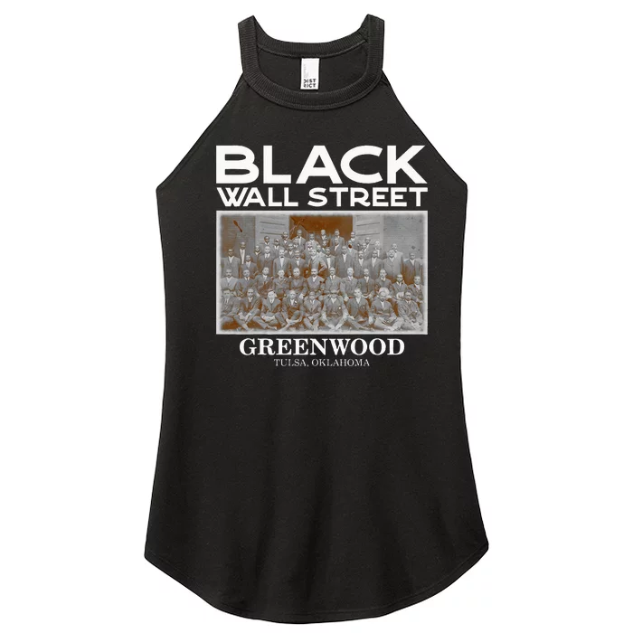 Black Wall Street Vintage History Black Success Women’s Perfect Tri Rocker Tank