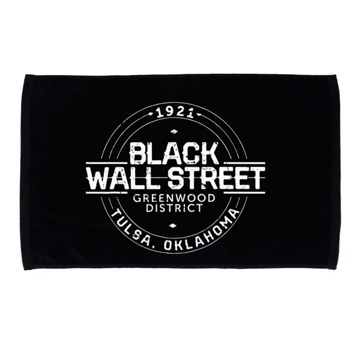 Black Wall Street Greenwood District Tulsa Oklahoma 1921 Microfiber Hand Towel