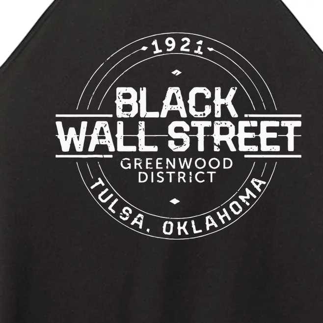 Black Wall Street Greenwood District Tulsa Oklahoma 1921 Women’s Perfect Tri Rocker Tank