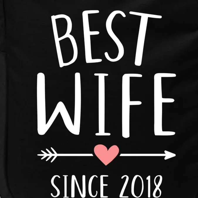 Best Wife Since 2018 4th Wedding Anniversary Gift Impact Tech Backpack