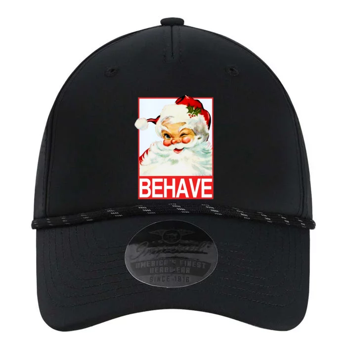 Behave Winking Santa Claus Gift Performance The Dyno Cap