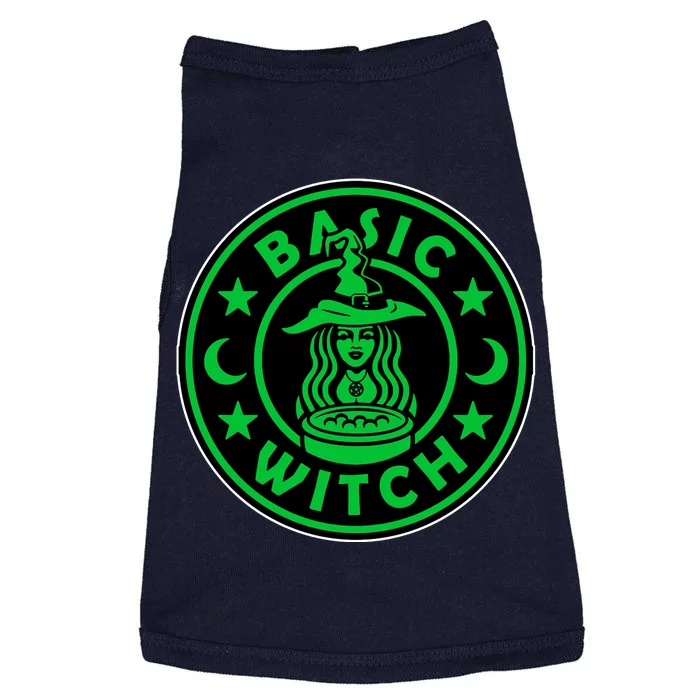 Basic Witch Spooky Halloween Funny Doggie Tank