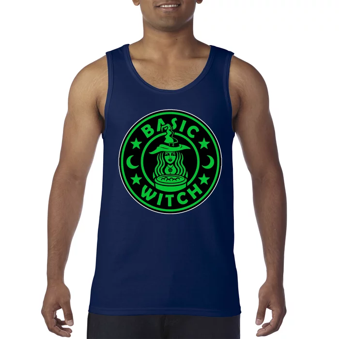 Basic Witch Spooky Halloween Funny Tank Top