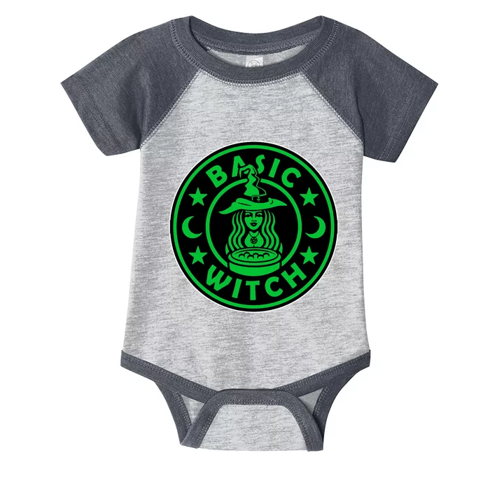 Basic Witch Spooky Halloween Funny Infant Baby Jersey Bodysuit