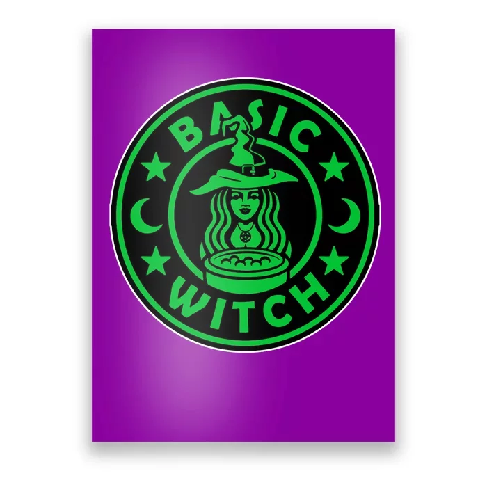 Basic Witch Spooky Halloween Funny Poster