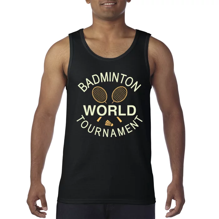 Badmintion World Tournament Tank Top