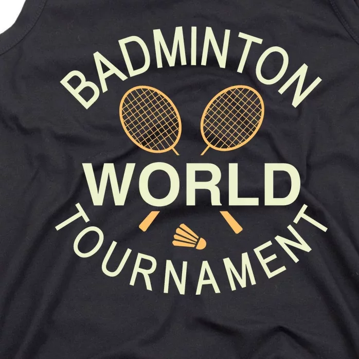 Badmintion World Tournament Tank Top