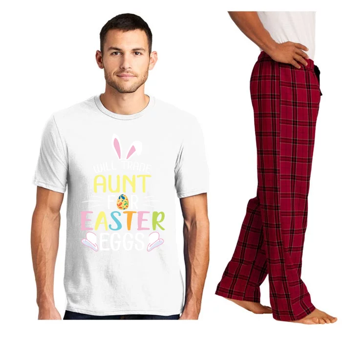 Bunny Will Trade Aunt For Easter Eggs Candy Happy To Me You Gift Pajama Set