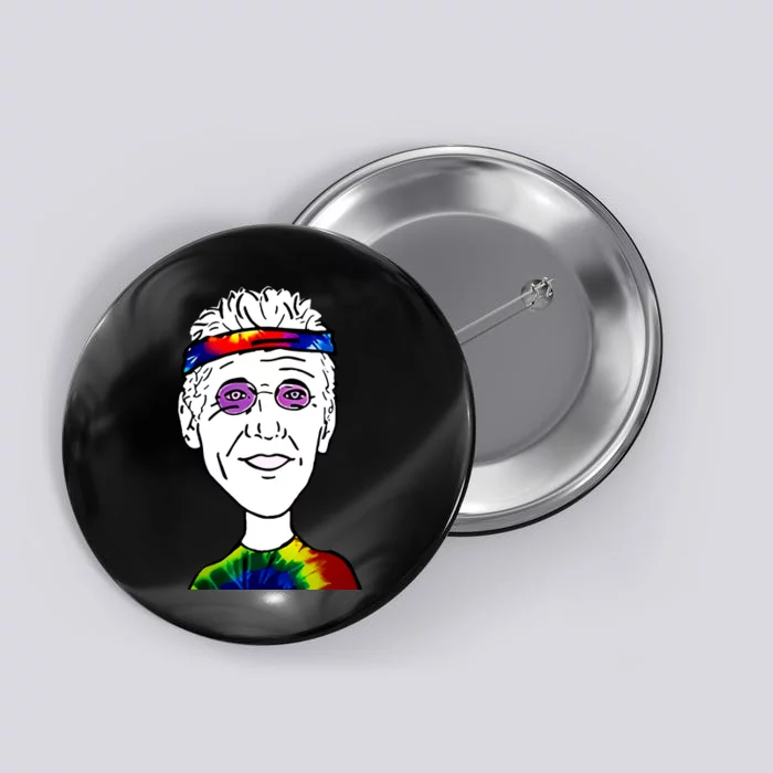 Bill Walton Tie Dye Button