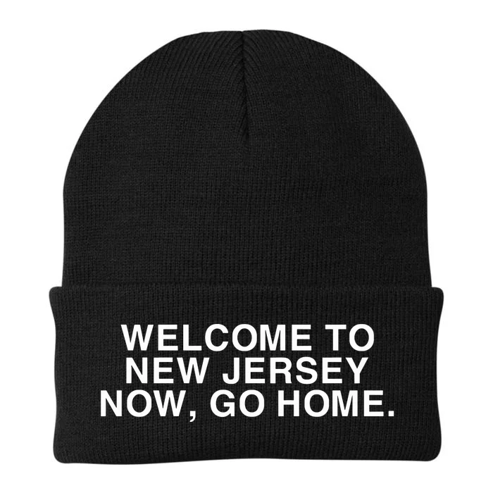 Bleachers Welcome To New Jersey Now Go Home Knit Cap Winter Beanie