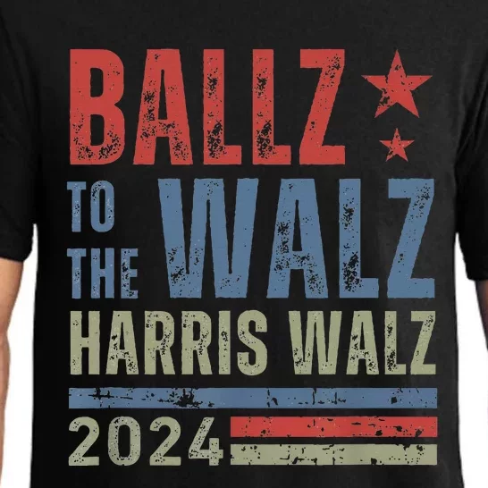 Ballz Walz To The Harris Walz 2024 Pajama Set