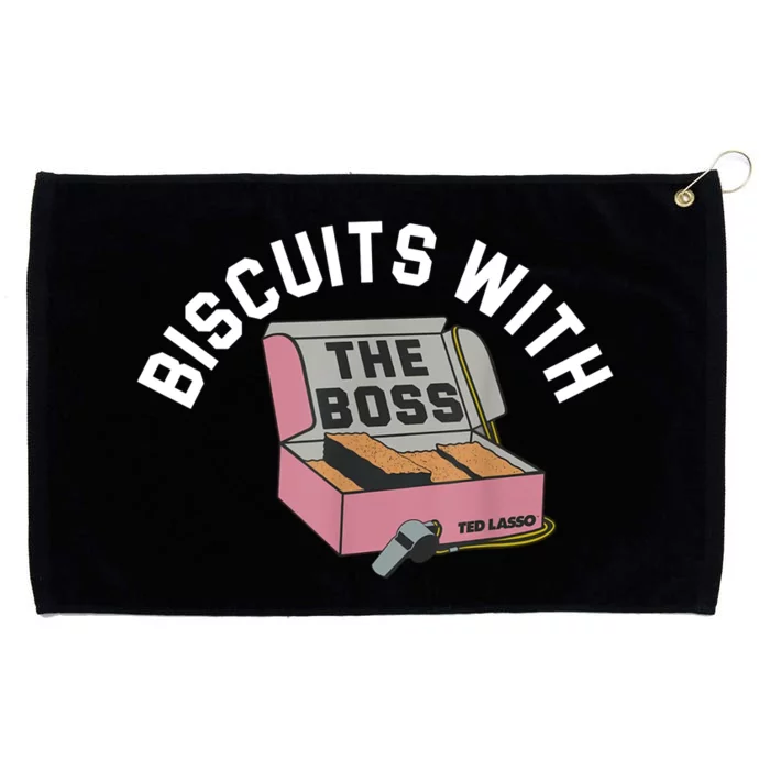 Biscuits With The Boss Grommeted Golf Towel