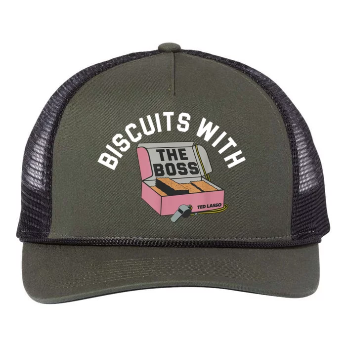 Biscuits With The Boss Retro Rope Trucker Hat Cap