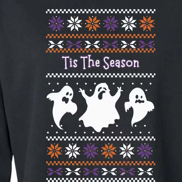 Bootiful Wishes Tis the Season Cropped Pullover Crew