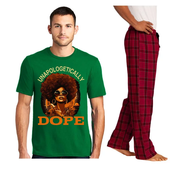 Black Women Unapologetically Dope Juneteenth Black History Pajama Set