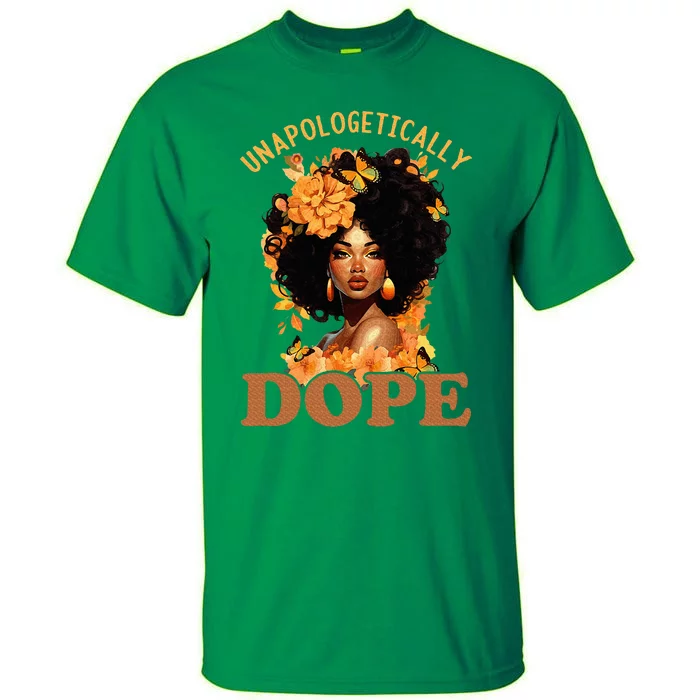 Black Women Unapologetically Dope Juneteenth Black History Tall T-Shirt