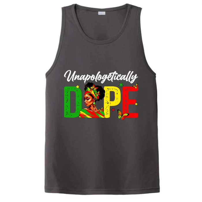 Black Women Unapologetically Dope Juneteenth Black History Performance Tank