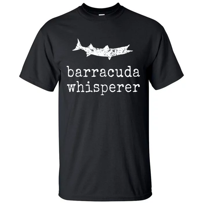 Barracuda Whisperer Vintage Classic Retro Animal Love Tall T-Shirt