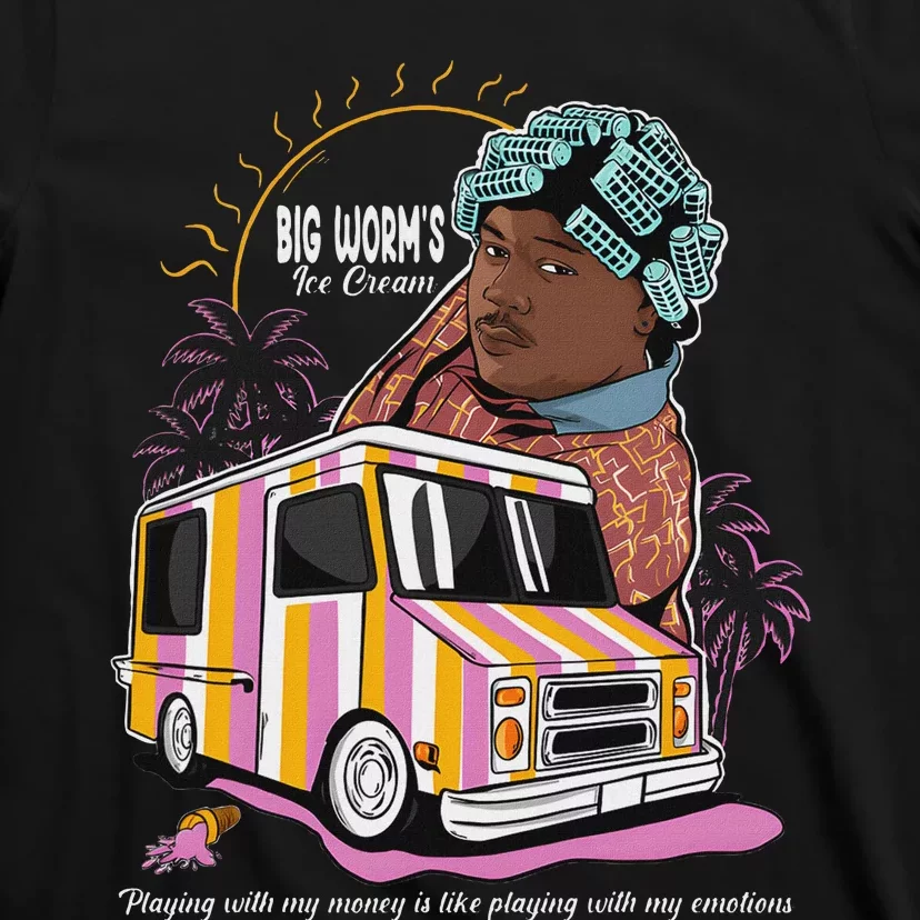 Big Worms Vintage Funny Ice Cream What Chu Want T-Shirt