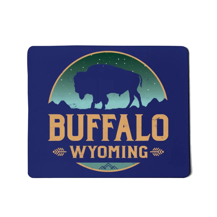 Buffalo Wyoming WY Buffalo Bison Mousepad