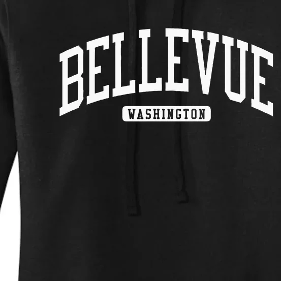 Bellevue Washington Wa College University Style Women's Pullover Hoodie