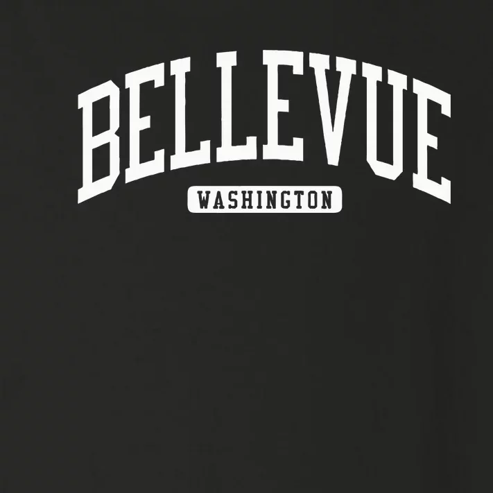 Bellevue Washington Wa College University Style Toddler Long Sleeve Shirt