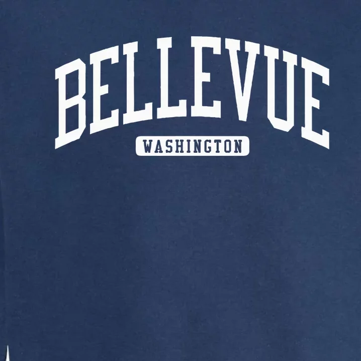 Bellevue Washington Wa College University Style Garment-Dyed Sweatshirt