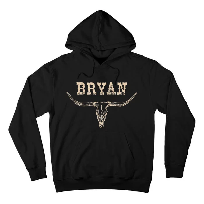 Bryan Wild West Personalized Bryan Birthday Bryan Family Tall Hoodie