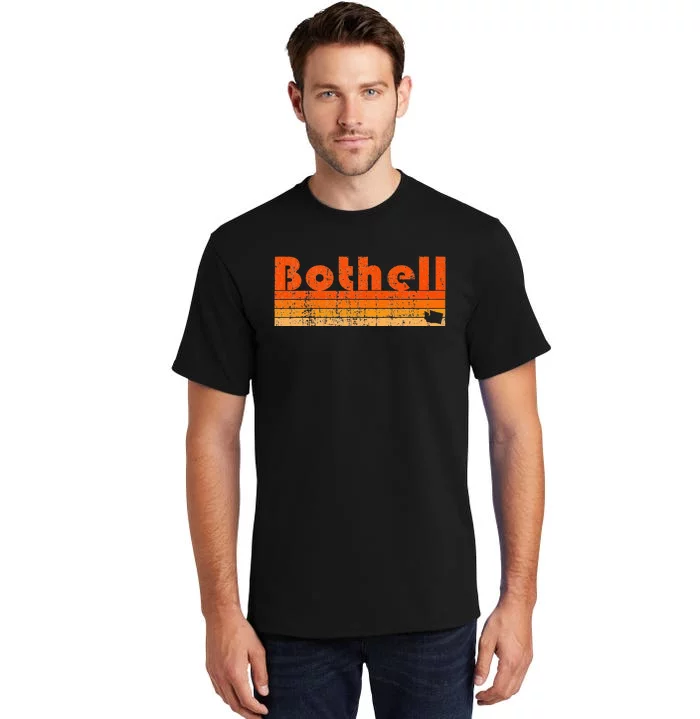 BOTHELL WA WASHINGTON Funny City Home Roots Gift Retro 80s Tall T-Shirt