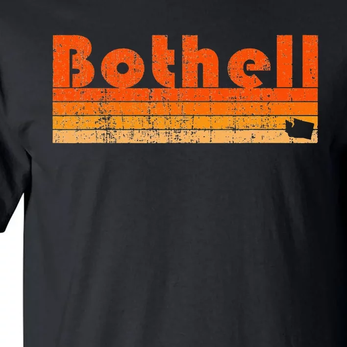 BOTHELL WA WASHINGTON Funny City Home Roots Gift Retro 80s Tall T-Shirt