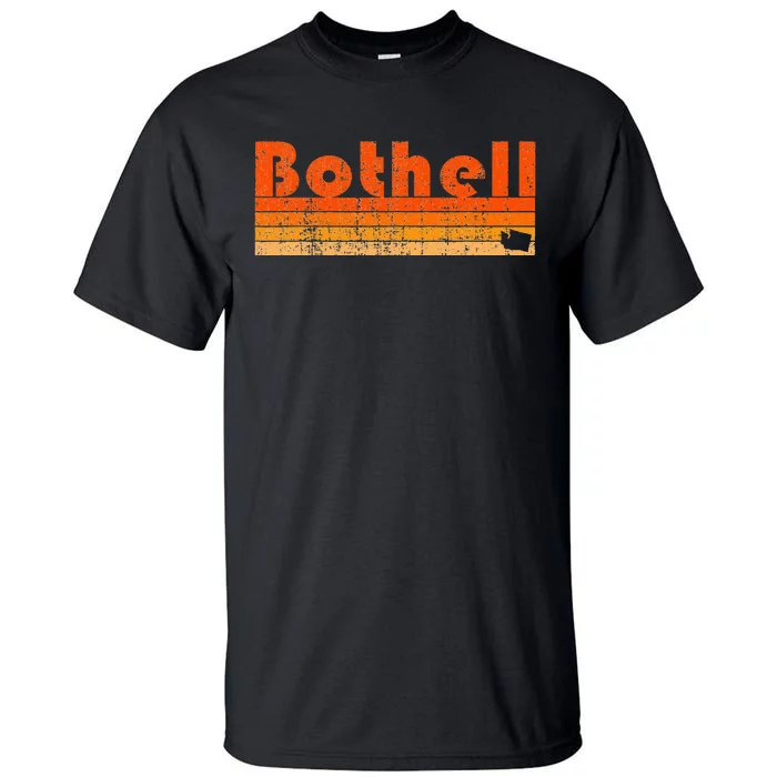 BOTHELL WA WASHINGTON Funny City Home Roots Gift Retro 80s Tall T-Shirt