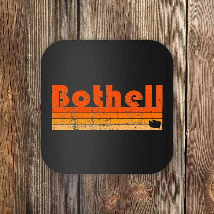 BOTHELL WA WASHINGTON Funny City Home Roots Gift Retro 80s Coaster