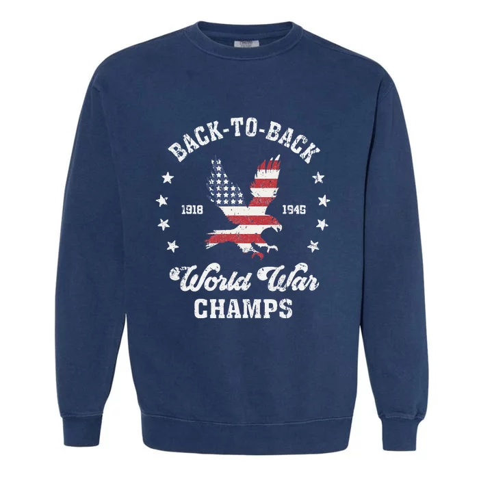 Backtoback World War Champs Garment-Dyed Sweatshirt