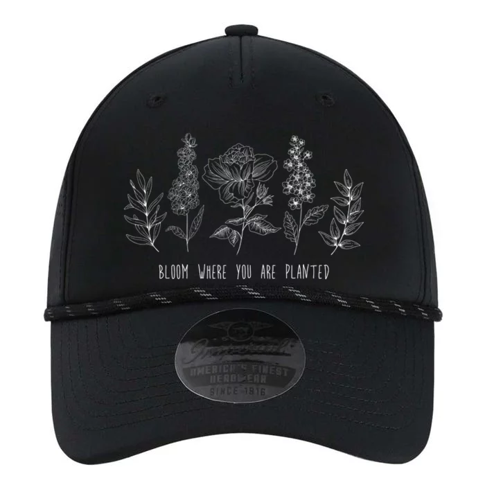 Bloom Where You Are Planted Grow Flower Plants Performance The Dyno Cap