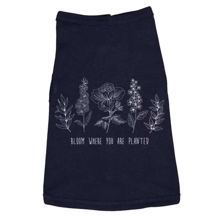 Bloom Where You Are Planted Grow Flower Plants Doggie Tank