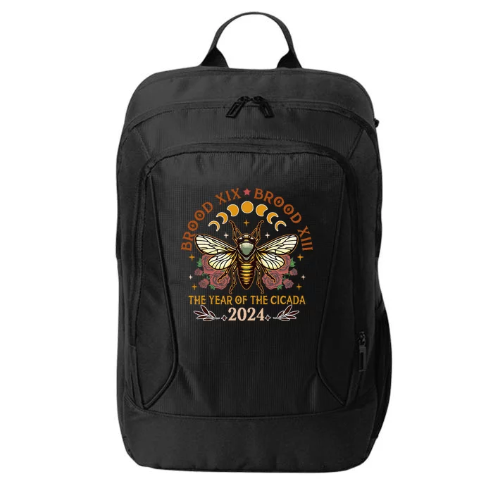 Brood Xix Brood Xiii Year Of The Cicada 2024 City Backpack