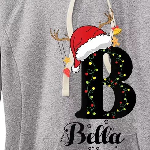 Bella Xmas Gift Name Personalized Funny Christmas Tank Top Women's Fleece Hoodie