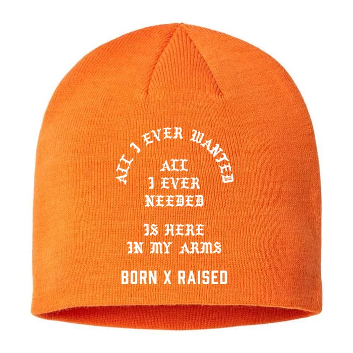 Born X Raised Store All I Ever Wanted 8 1/2in Sustainable Knit Beanie