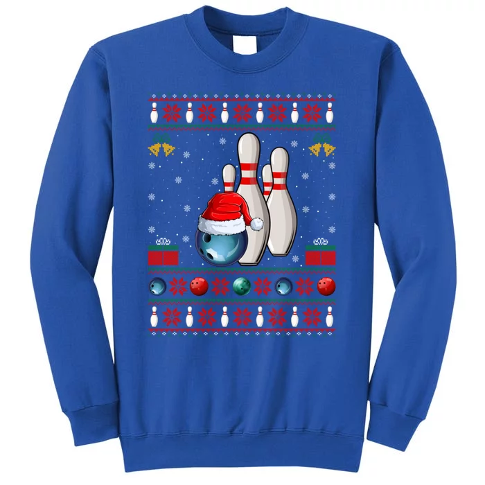 Bowling Xmas Sweater Ugly Santa Bowling Christmas Gift Sweatshirt