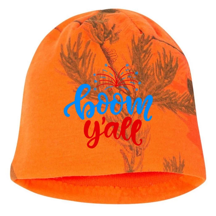 Boom Yall 4th Of July Firework Festive Kati - Camo Knit Beanie