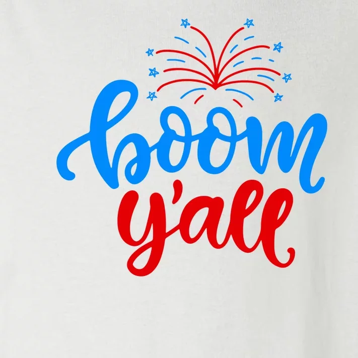 Boom Yall 4th Of July Firework Festive Toddler Long Sleeve Shirt