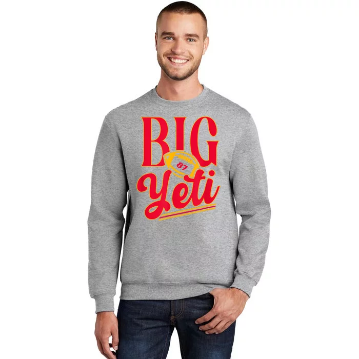 Big Yeti 87 Number Tall Sweatshirt