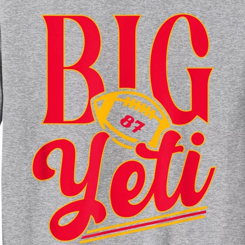 Big Yeti 87 Number Tall Sweatshirt