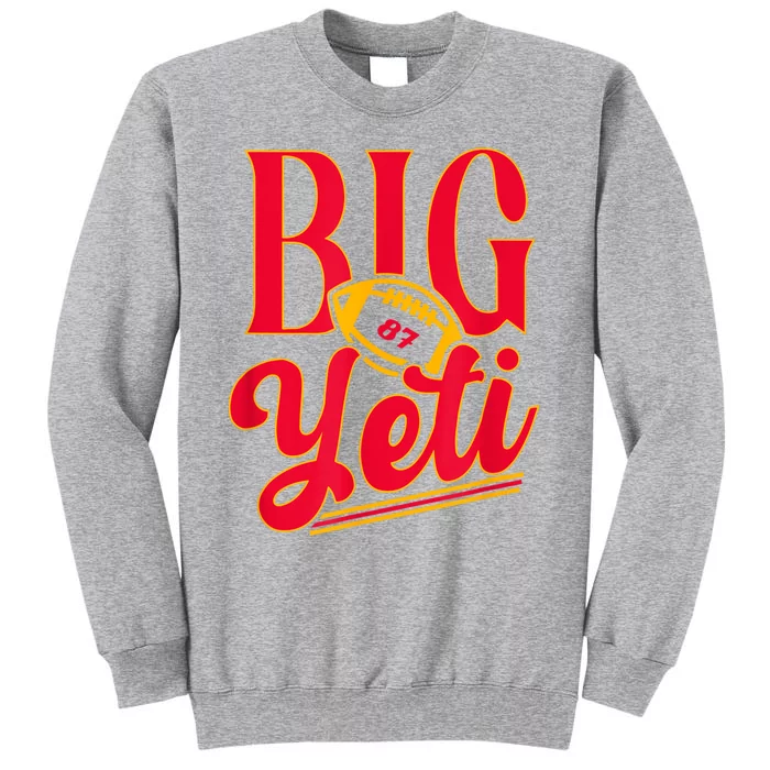 Big Yeti 87 Number Tall Sweatshirt